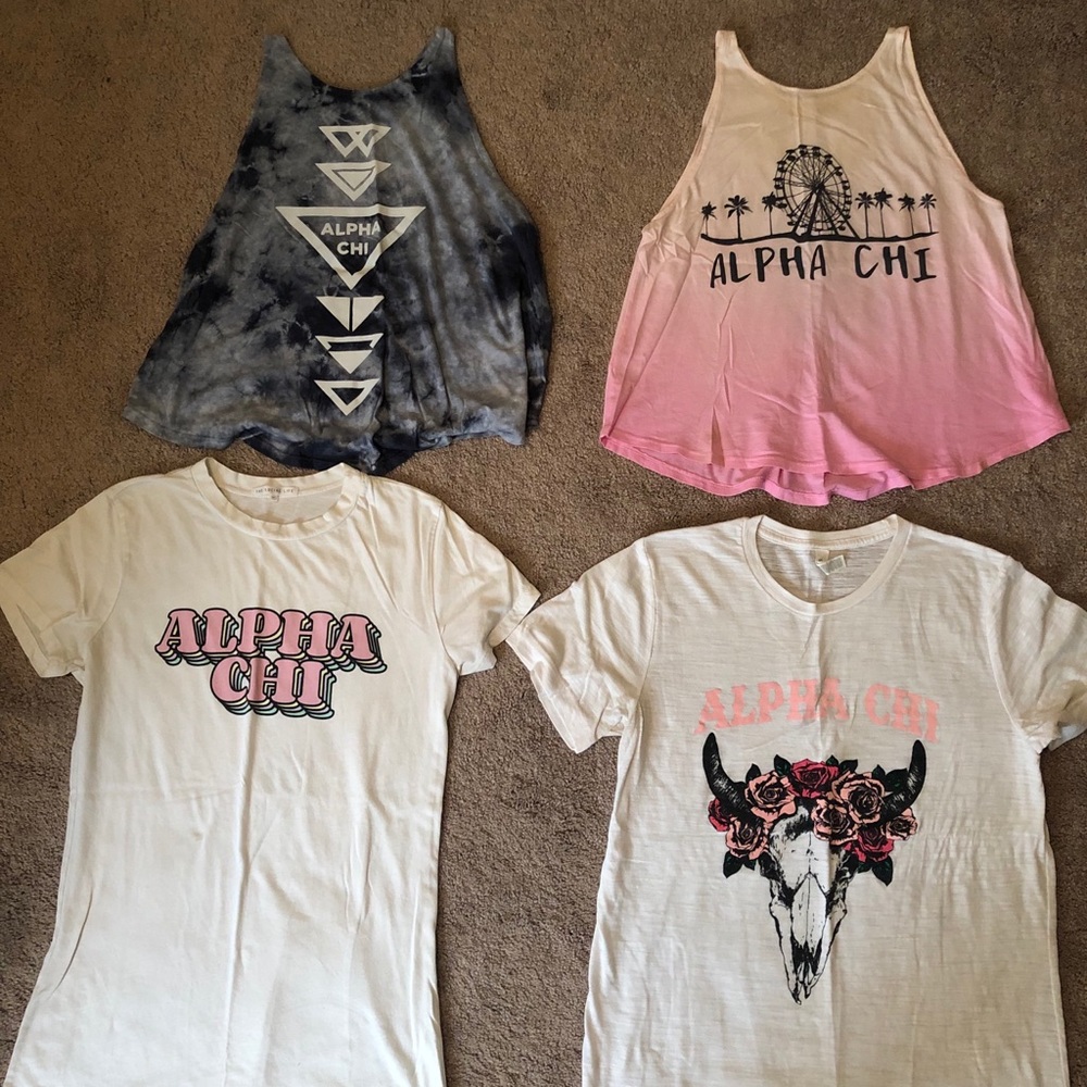 Alpha Chi Omega shirts